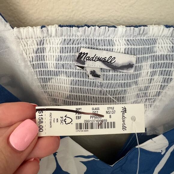 Madewell Tank Midi Dress in Floral - Picture 6 of 7